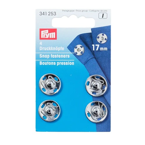 Annäh druckknöpfe 17 mm - druckknöpfe,