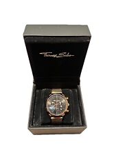 Thomas Sabo Herrenuhr Rebel Spirit Chrono Gold Designeruhr