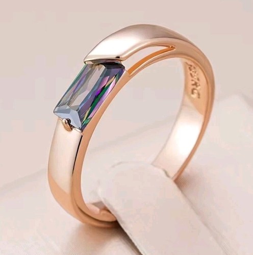 Luxus damen ring 585er rolled - damen,