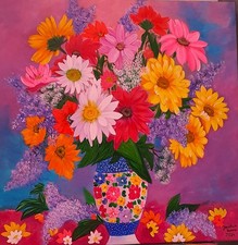 Handgemalte Bilder auf