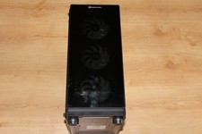 MEGAPORT PC Gehäuse mit lüfter ATX Farbe Schwarz Gebraucht