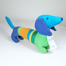 Waldi Dackel mit Etikett