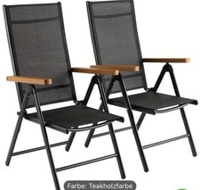 2erSet Klappstühle
