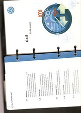 Betriebsanleitung VW GOLF