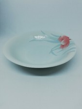 Winterling Schwarzenbach Bavaria Obstuntertasse / kleine Wüstenschale rosa Blumen