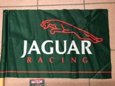 Jaguar Racing Banner and pin