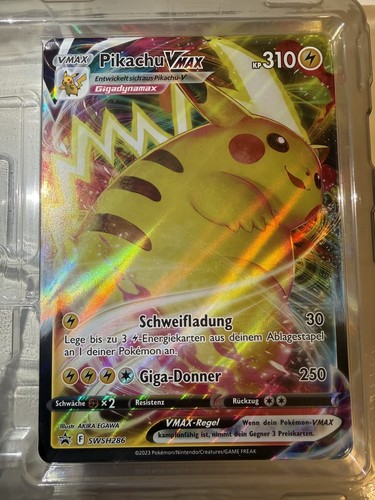 Pikachu groß vmax karte - groß, sehr