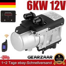 6KW 12V Standheizung Diesel Heizgerät Heizung Flüssige Heizungen Pumpe Auto PKW