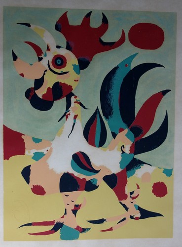 Joan miró rooster - ",