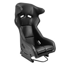 AutoStyle SS 78L FS Rennsitz Sportsitz schwarz Eco-Leder