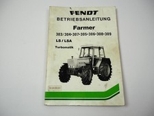 Fendt Farmer 303 304 305 306 307 308 309 LS LSA Turbomatik Betriebsanleitung 198
