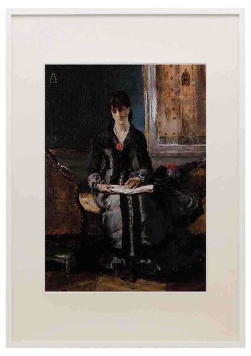 Stevens alfred portrait einer - stevens,