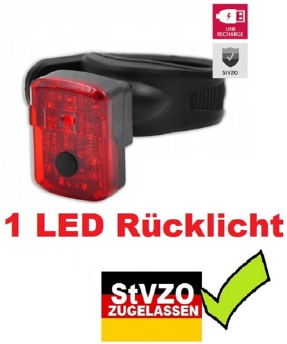 Fahrrad led rücklicht - 1, sehr