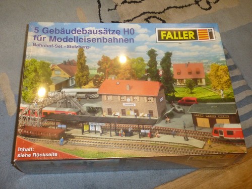 Faller bahnhof set - h0, bahnhof-set