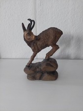 Antike geschnitzte Holzfigur