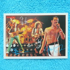 QUEEN Autogrammkarte BRAVO