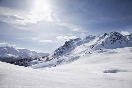 Wandbild winterlandschaft der - winterlandschaft,