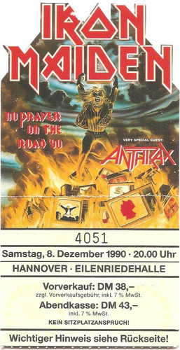 Iron maiden prayer - iron, the