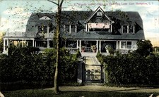 Ak East Hampton Long Island New York USA, Gebäudeansicht - 4953869