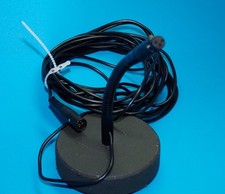 Mikrofon Tischstativ mit XLR Anschluss und Schwanenhals, 12 m Anschlusskabel