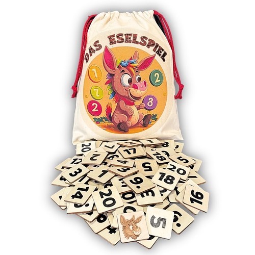 Das eselspiel volle - volle, zahlen