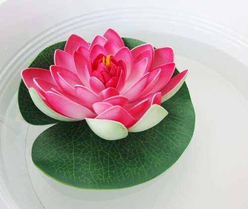 Seerose lotusblume künstlich - lotusblume,
