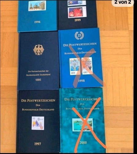 Jahrbuch 1995 2000 postfrisch - 1995-2000,