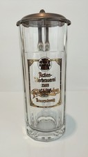 Rarität Bierkrug Glaskrug mit