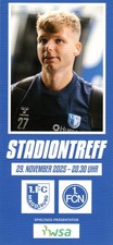 Programm  1.FC Magdeburg - 1.FC Nürnberg  29.11.2025