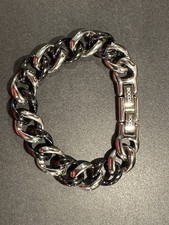 Boccia Titanium - Armband Titan Glieder Bicolor  Armschmuck