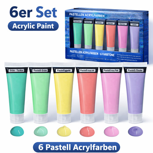 Acrylfarbe stück malfarbe - 6,