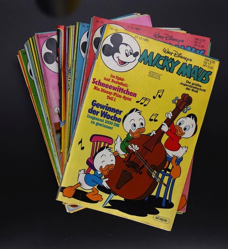 Micky maus jahrgang 1983 comic - micky,