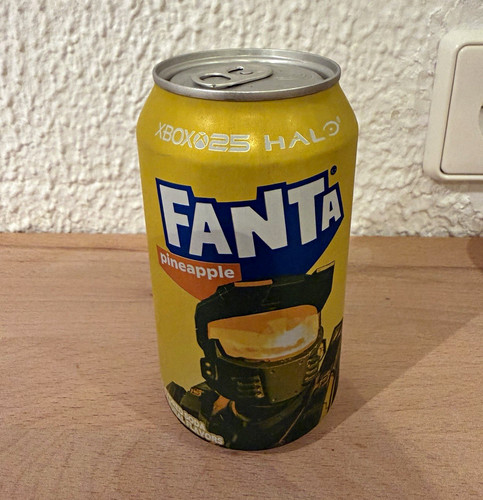 Fanta pineapple getränkedose - fanta,