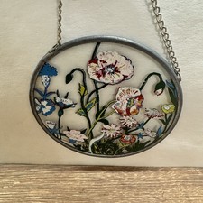 Bleiglas Fensterbild Blumen