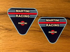2x MARTINI Rally Aufkleber