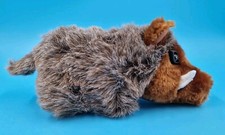 Wildschwein 20 cm Kuscheltier Stofftier Plüschtier Wald - Tier Braun/Grau