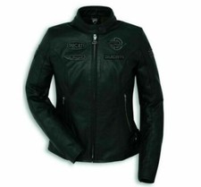 Ducati Ladies Spidi Heritage C1 Leder Motorcycle Jacke Retro Gr48 wie NEU