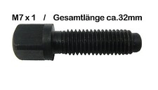 Vierkantschraube M7x1 für