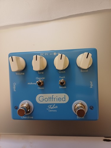 Faber germany overdrive pedal - overdrive,