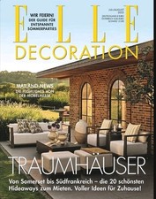 Elle Decoration Juli/August 2025 Traumhäuser