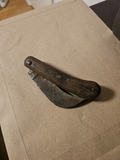 Alter Klappmesser / Gärtner- und Veredelungsmesser – Holzgriff – Sammlerstück