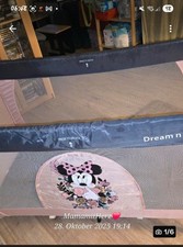 Minni Maus Reisebett