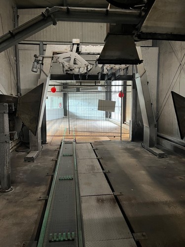 Auto waschstraße von - , washtec