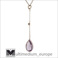 Jugendstil Silber Anhänger