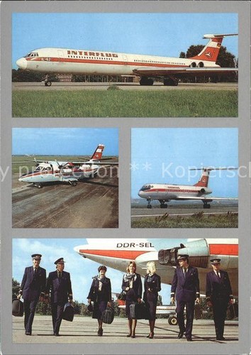 Flugzeuge zivil interflug - zivil,