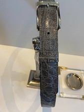 Krokodilleder Gürtel  3.5 cm
