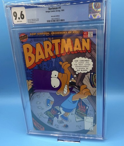 Bartman cgc 6 white - bartman,