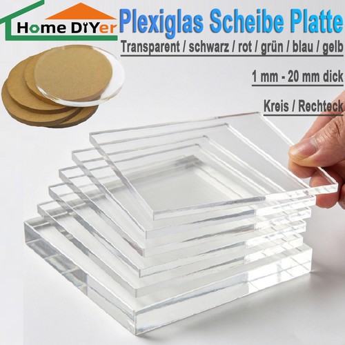 Acrylglas scheibe platte top - acrylglas,