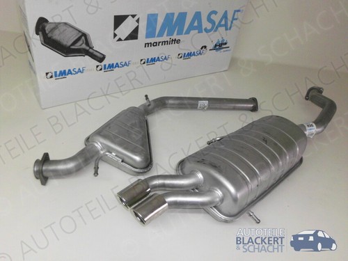 Imasaf auspuff set kat für - imasaf,