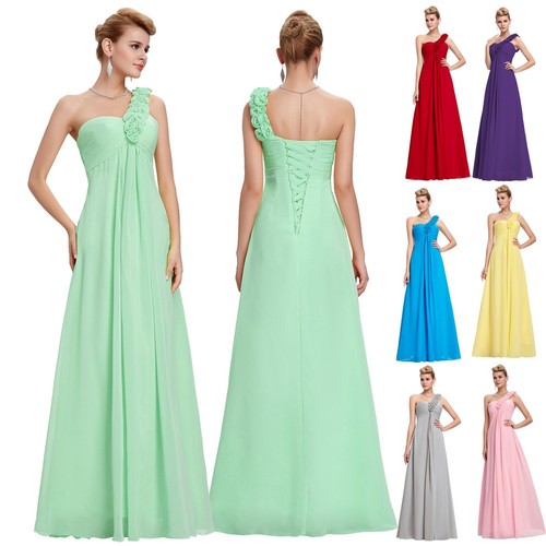 Ein schulter chiffon - ein-schulter,